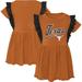 Girls Toddler Burnt Orange Texas Longhorns Too Cute Tri-Blend Dress