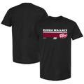 Men's Checkered Flag Sports Black Bubba Wallace Dr. Pepper Hot Lap T-Shirt