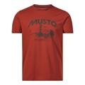 Musto Men's Marina Graphic Short-sleeve T-shirt Brown S
