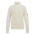 Musto Women's Marina High Neck Cable Knit Off White 14