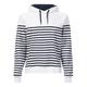 Musto Women's Marina Stripe Hoodie White 8