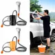 Pompe à eau de bain aste portable douche de camping accessoires de douche pour le camping la