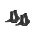 Esprit Casual Socken 2er Pack Damen anthrazit, 35-38