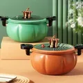 Multifunctional Plumpy Non-stick Micro Pressure Pot Household Pressure Cooker Large Capacity Pumpkin