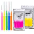 I Shaped Interdental Brush Denta Floss Interdental Cleaners Orthodontic Dental Teeth Brush Toothpick