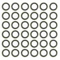 1set /40 pcs M10 Banjo Bolt Oil Drain Screw Sealing Washer gaskets for Motorcycle Hydraulic clutch