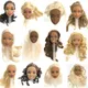 NK 1 Pcs Imperfect Head For 1/6 Doll Accessories flawed Make Up Head For Girls' 1/6 Doll DIY JJ