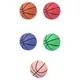 1Pc 6cm Ultra-high Elastic Mini Rubber Small Basketball Decompression Hollow Elastic Ball Children's