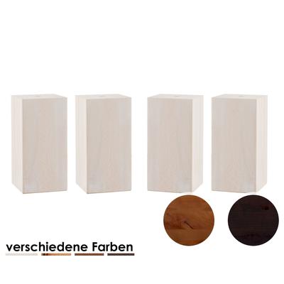 Hasena Wood-Wild Füsse Ivio 4er-Set / 30 cm / Wildeiche pure, gebürstet, geölt Image