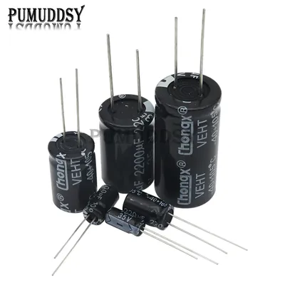 Elektrolytkondensator 10V 16V 63V 100V 160V 450V 22UF 47UF 100UF 220UF 470UF 100 0UF 100 00UF 2,2 UF Image