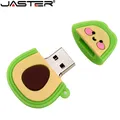 Jaster USB 2 0 Flash-Laufwerke 128GB niedlich Avocado grün USB-Flash-Laufwerk USB-Stick 64GB 32GB