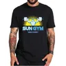 Oto and Gain Mark Wahlberg's Sun Gym Gang T-Shirt Black Comedy Crime Film Miami Florida