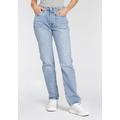 5-Pocket-Jeans LEVI'S "Jeans Jeans 501 JEANS" Gr. 29, Länge 30, blau (indigo botanics) Damen Jeans 5-Pocket-Jeans