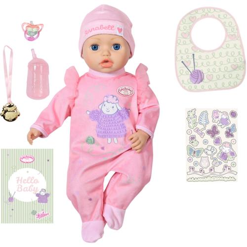 Babypuppe BABY ANNABELL ""Interactive Annabell 43 cm"" Puppen rosa Kinder