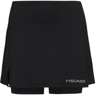 HEAD Damen Skort CLUB Basic Skort W, Größe XXXL in Schwarz