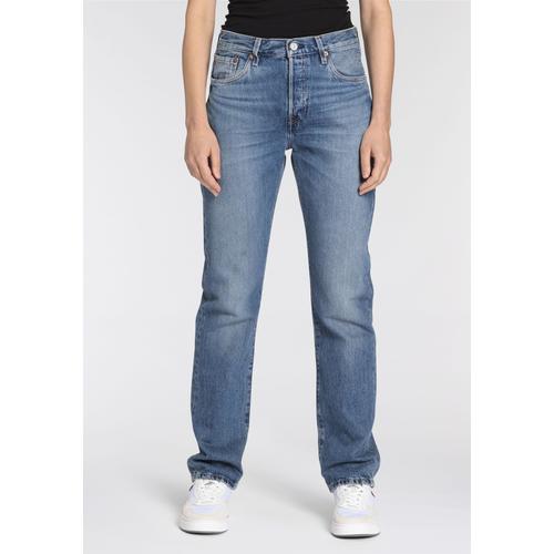 "5-Pocket-Jeans LEVI'S ""Jeans Jeans 501 JEANS"" Gr. 25, Länge 32, bunt (blue from green) Damen Jeans 5-Pocket-Jeans"