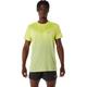 ASICS Herren T-Shirt SEAMLESS SS TOP, Größe L in Grün