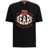 Men's BOSS X NFL Black Chicago Bears Trap T-Shirt
