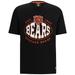 Men's BOSS X NFL Black Chicago Bears Trap T-Shirt