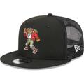 Men's New Era Black Teenage Mutant Ninja Turtles Bebop Trucker 9FIFTY Snapback Hat