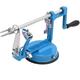 Apple Peeler, Stainless Steel Apple Corer Slicer Peeler, Durable Heavy Duty Die Cast Magnesium Alloy Apple Peeler Slicer Corer(Blue)