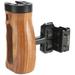 Niceyrig DSLR Wooden Side Handle with Arca-Type Quick Release Clamp 448