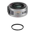 Panasonic Lumix G X Vario PZ 14-42mm f/3.5-5.6 Power O.I.S. Lens with Filter Kit (Sil H-PS14042S