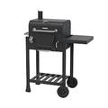 TAINO HERO Smoker klein BBG Grillwagen Holzkohle-Grill Grillkamin Standgrill Räucherofen Grillrost