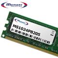 Memory Lösung ms1024pb205 1 GB Speicher-Modul – Module Arbeitsspeicher (1 GB, PC/Server, 1 x 1 GB, Packard Bell iMedia 5200)