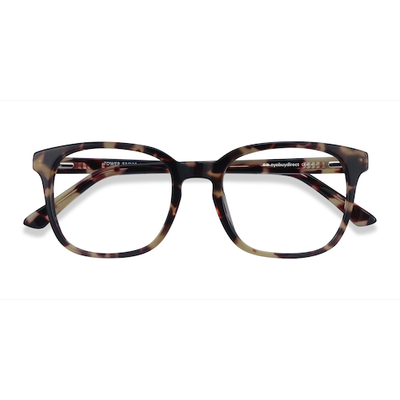 Unisex s square Tortoise Acetate Prescription eyeglasses - Eyebuydirect s Tower