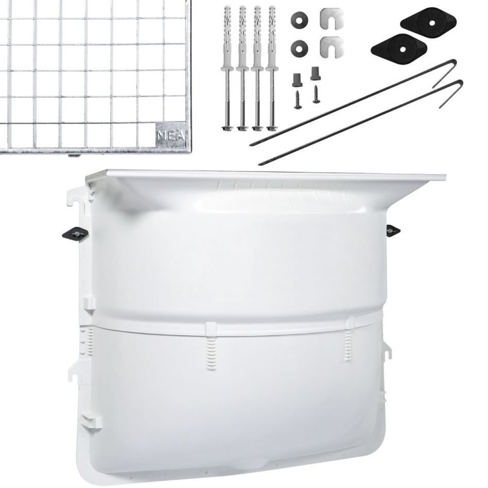 MEA Lichtschacht MEAMAX Komplettset Masche 30/30, 1000x1250 mm Image