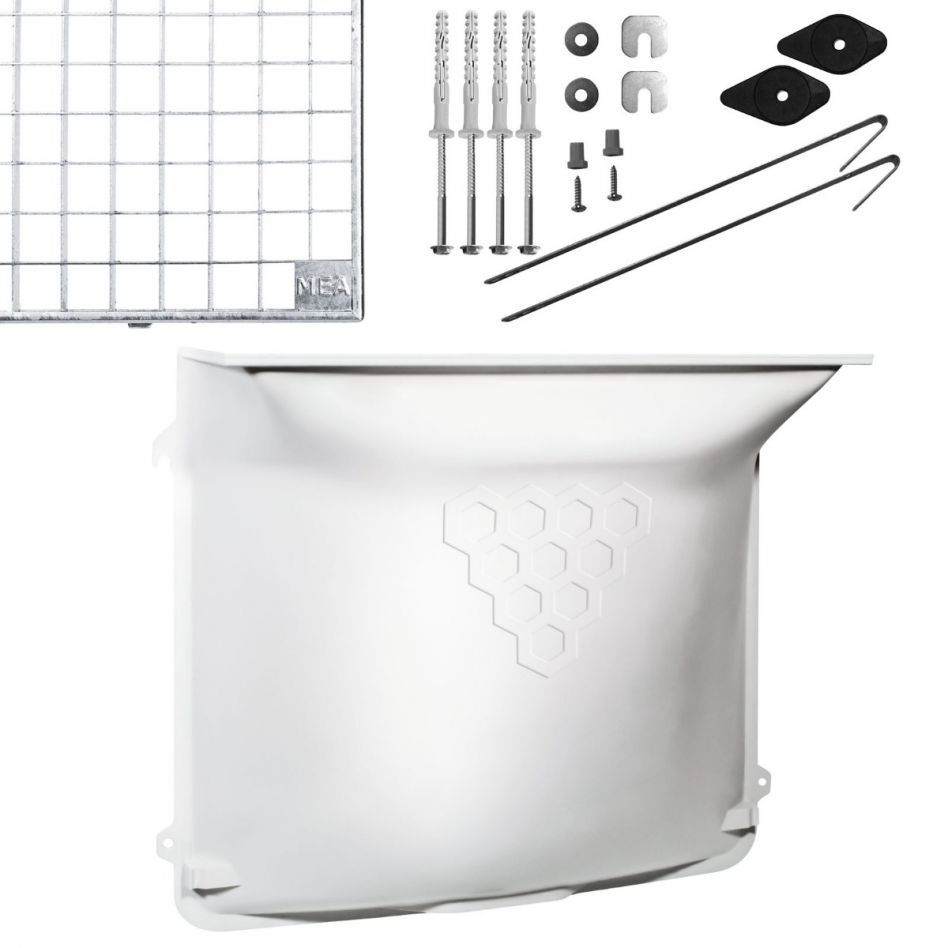 MEA Lichtschacht MULTINORM Komplettset Masche 30/30, 1250x1300 mm, 600 mm Image