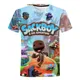 Lustige Sommer Sackboy Little Big Planet Anime Spiel 3D T Shirt Mode Kinder Casual T-shirt Junge