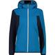 CMP Damen Funktionsjacke WOMAN JACKET FIX HOOD, Größe 38 in Blau