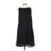 Nordstrom Rack Casual Dress - DropWaist: Black Solid Dresses - Women's Size Small