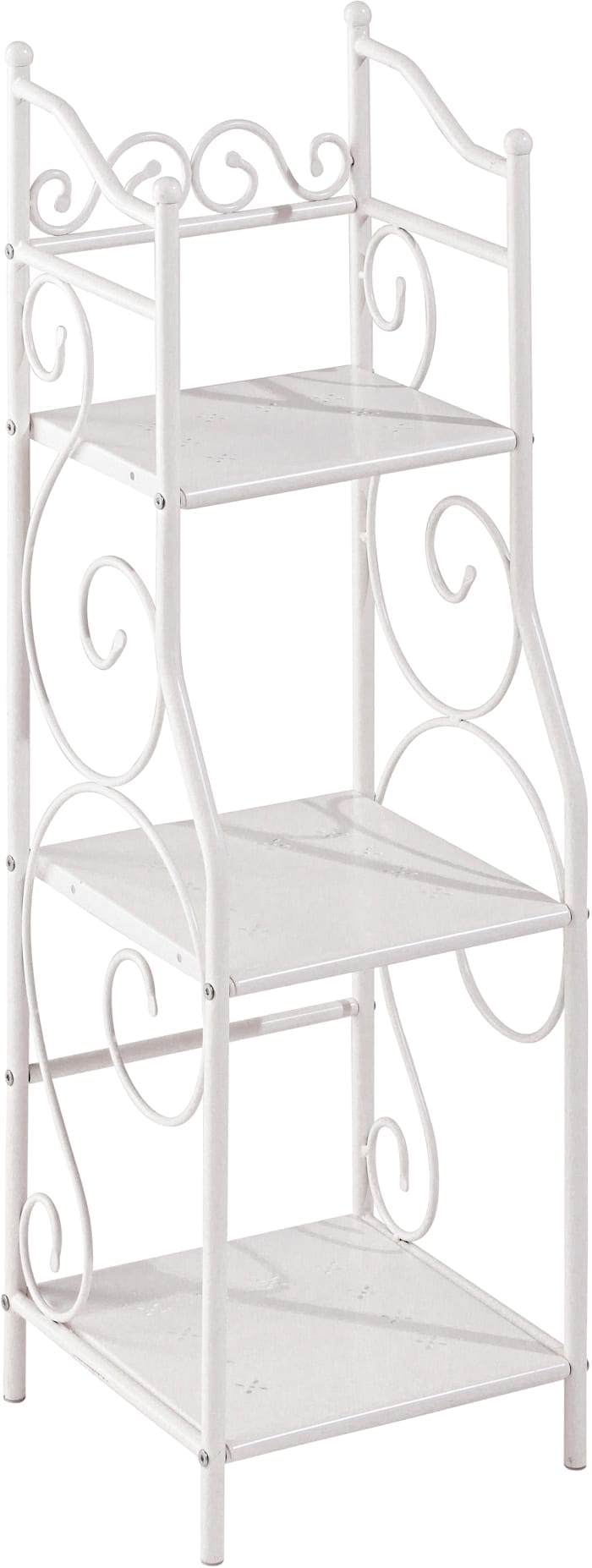 Ablageregal HEINE HOME, weiß, B:30cm H:95cm T:30cm, Metall, Regale