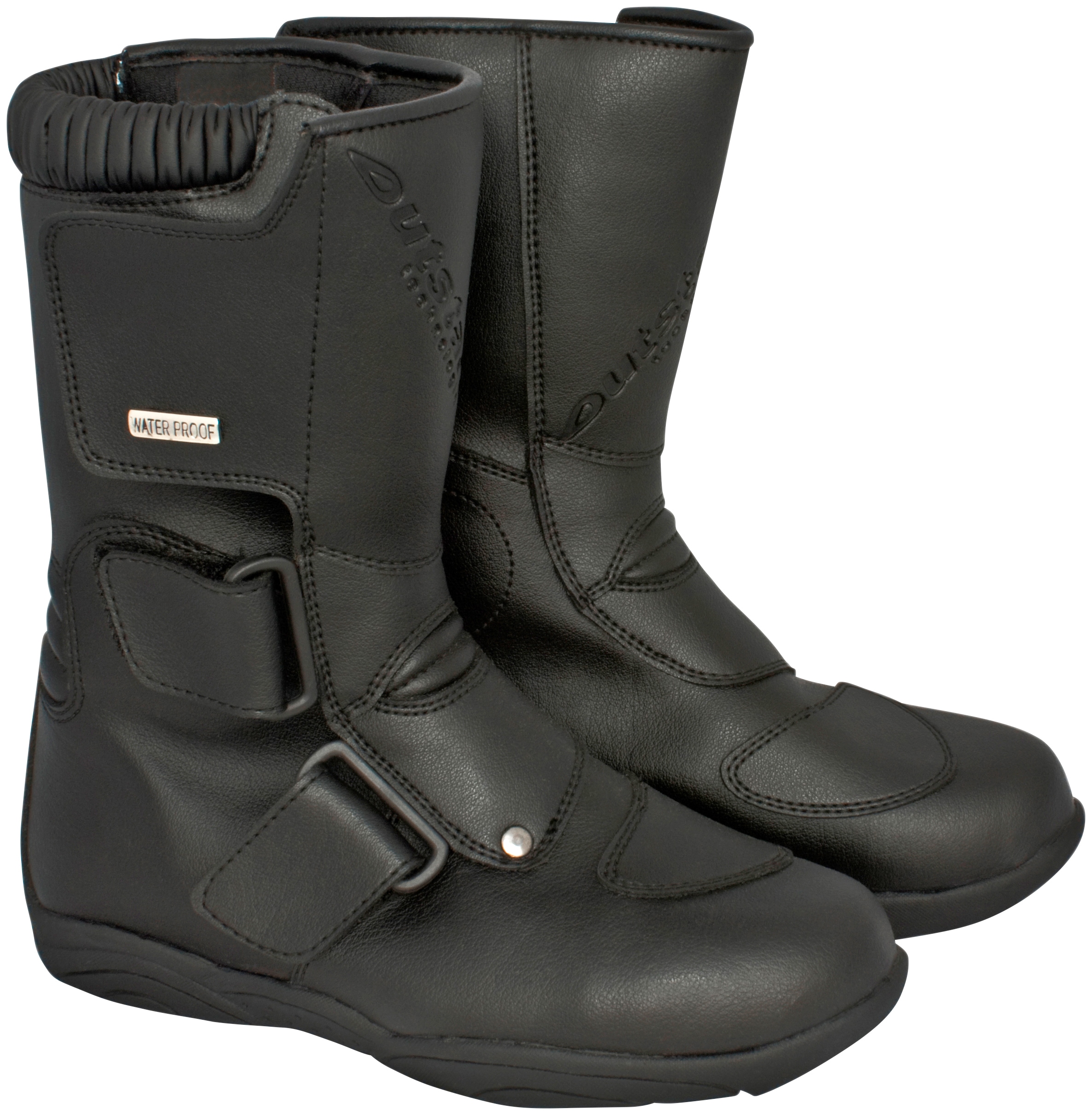 Motorradstiefel OUTSTARS "Valencia" Gr. 47, schwarz, Schuhe, 47, Obermaterial: 100% Polyurethan. Innenfutter: 100% Polyester, Sicherheits-Tourensohle mit Einlage Image