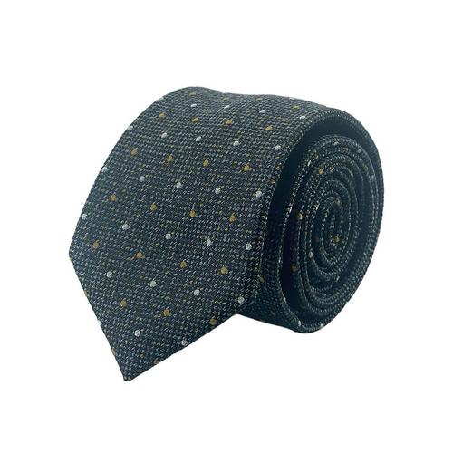 Krawatte MONTI grau (dark grey) Damen Krawatten Gürtel mit Punkten