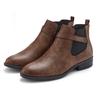 Chelseaboots VIVANCE, Damen, Gr. 36, braun, Obermaterial: 100% Lederimitat. Futter: 100% Textilmaterial. Decksohle: 100% Textilmaterial. Laufsohle: 100% Synthetik, unifarben, casual, Schuhe, mit Stretch-Einsatz, Stiefelette, Ankle Boots VEGAN