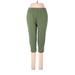 Blair Casual Pants - High Rise: Green Bottoms - Women's Size Medium Petite