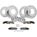 2000-2005 Ford Excursion Front and Rear Brake Pad Rotor and Caliper Set - Detroit Axle