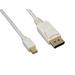 Tera Grand Mini DisplayPort to DisplayPort 1.1 Cable (White, 10') MDP-DP-10