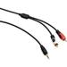 Pearstone 1/8" Stereo Mini to Dual RCA Y-Cable (25') SMYC-2RM25