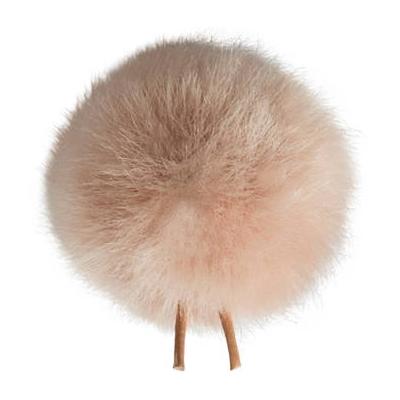 Bubblebee Industries Windbubble Miniature Imitation-Fur Windscreen (Lav Size 2, 35mm, Beige) BBI-L02-BE