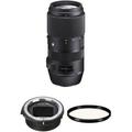 Sigma 100-400mm f/5-6.3 DG OS HSM Contemporary Lens for Canon EF and MC-11 Mount 729954
