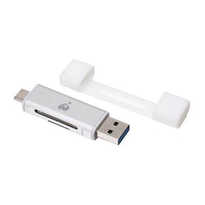 IOGEAR USB Type-C Duo Card Reader/Writer GFR3C12