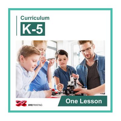 XYZprinting Grades K-5 STEAM Curriculum: One Lesson (Download) 3BBM1XUS04C