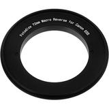 FotodioX 72mm Reverse Mount Macro Adapter Ring for Canon EF-Mount Cameras REVERSE-MOUNT-72MM-EOS