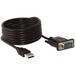 Sabrent USB 2.0 Type-A Male to RS-232 DB9 Serial 9-Pin Adapter Cable (FTDI Chipset, CB-FTDI