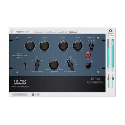 Apogee Electronics EQP-1A FX Rack Pultec Program Equalizer Plug-In (Download) FX_EQP1A_RETAIL_V1